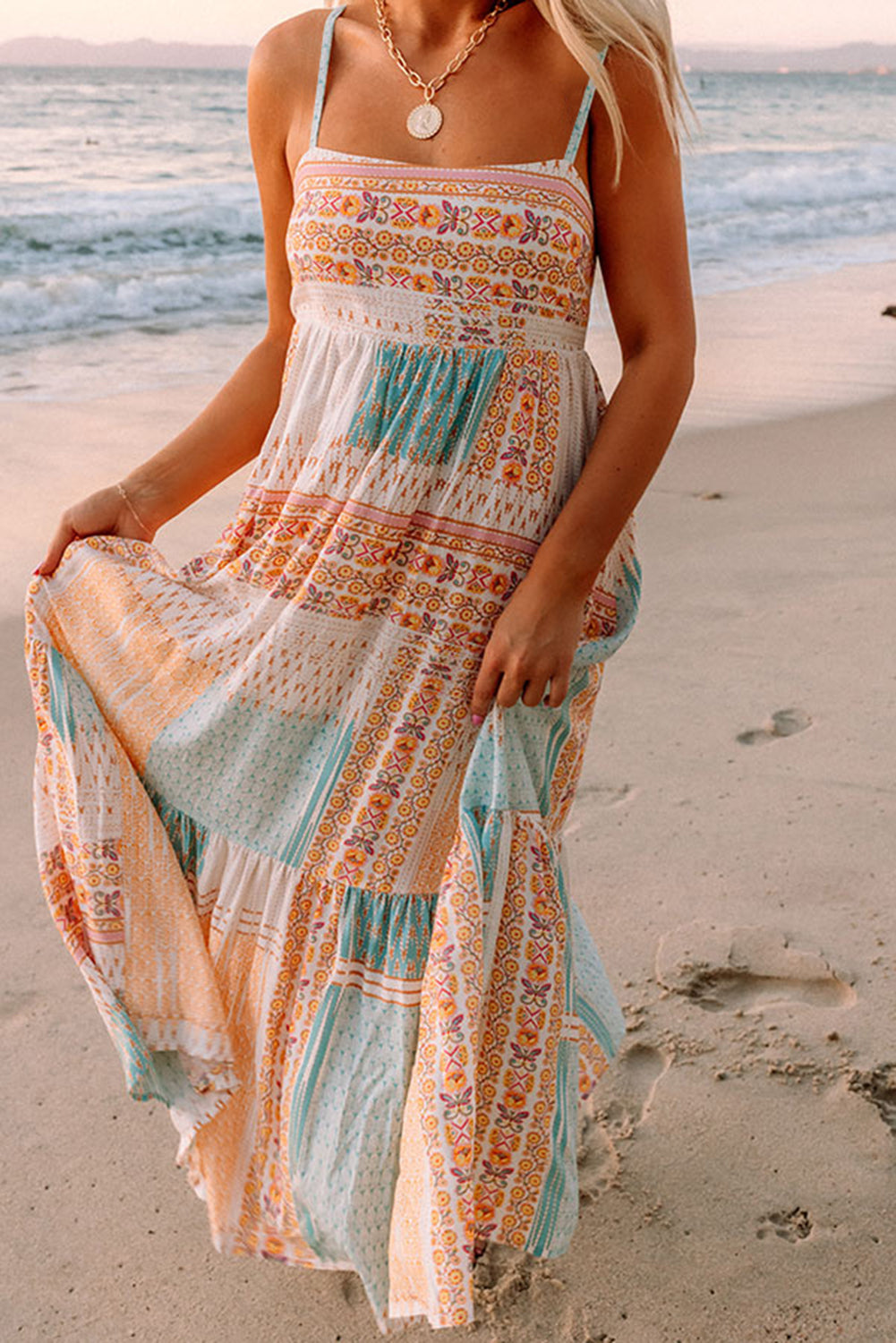 Jessica- Boho High Low Maxi