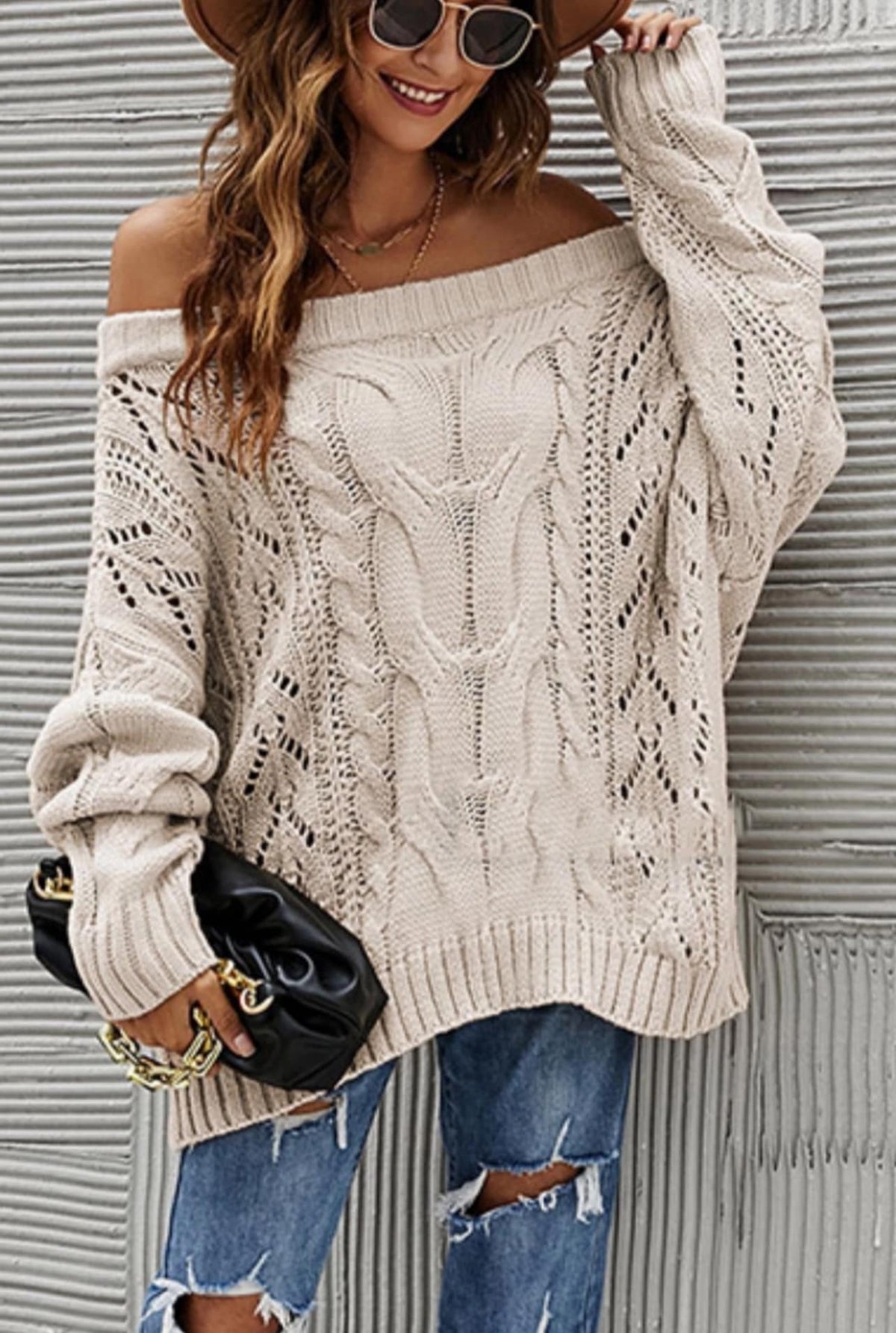 Corinne- Knit Sweater
