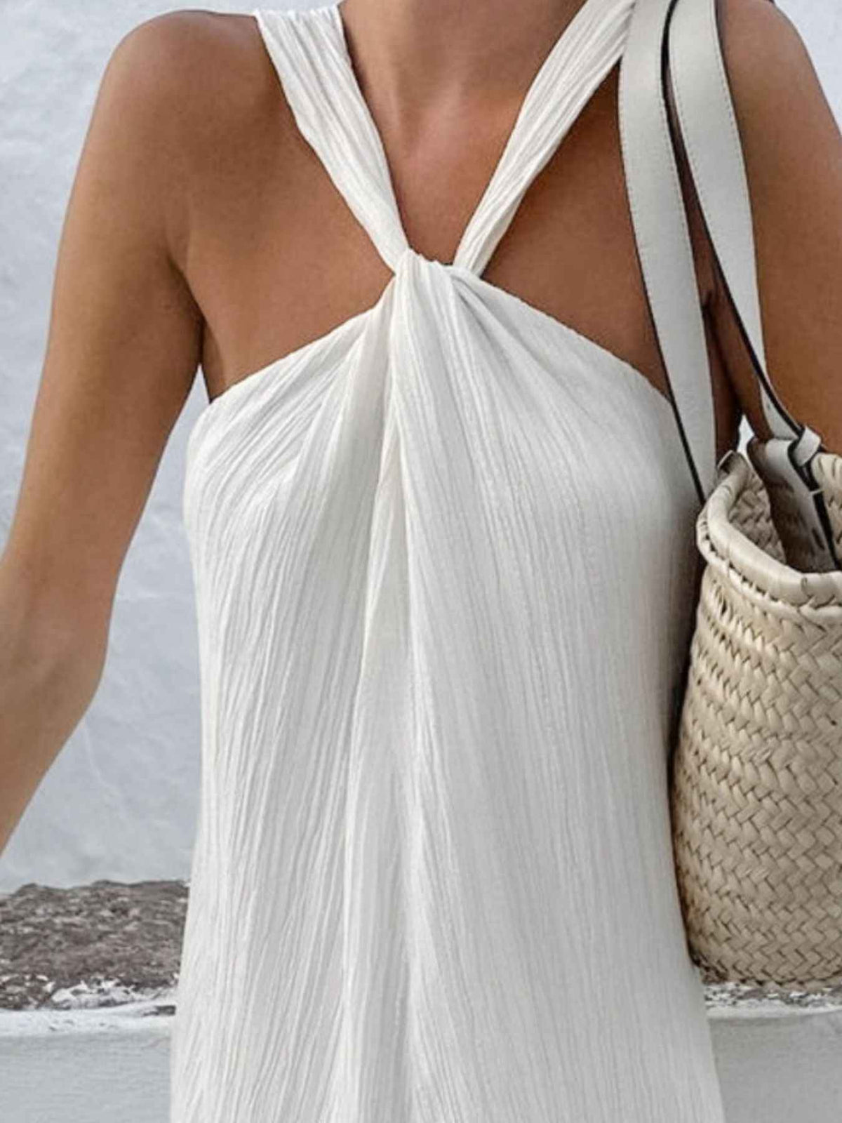 Halter Neck Maxi Dress for Effortless Style and Comfort