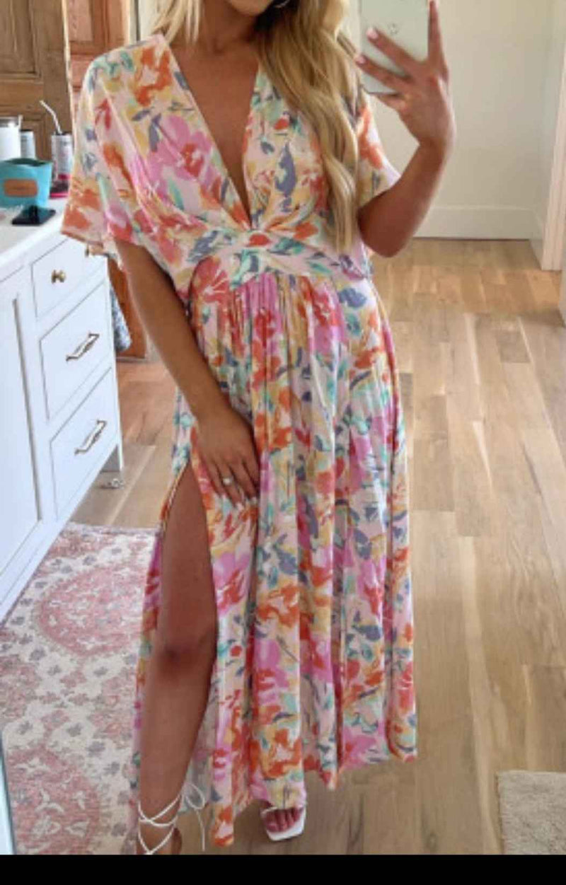 Tropical Maxi Dress for Effortless Summer Style