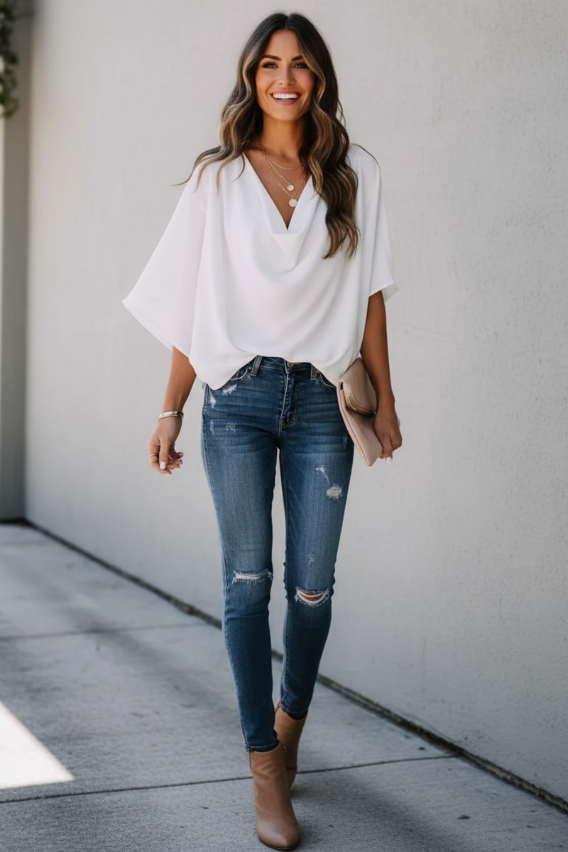 Ruched Blouse