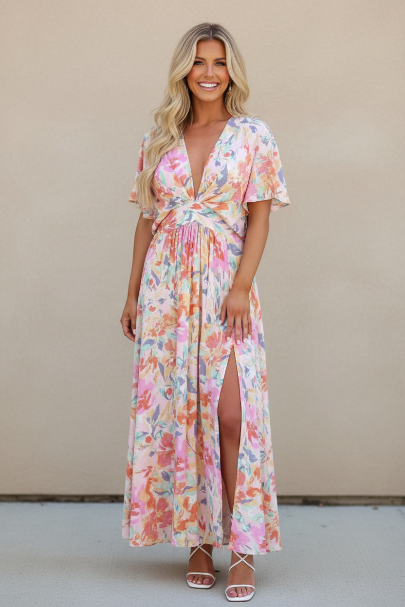 Tropical Maxi Dress